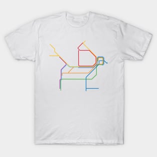 Sydney Train Map T-Shirt